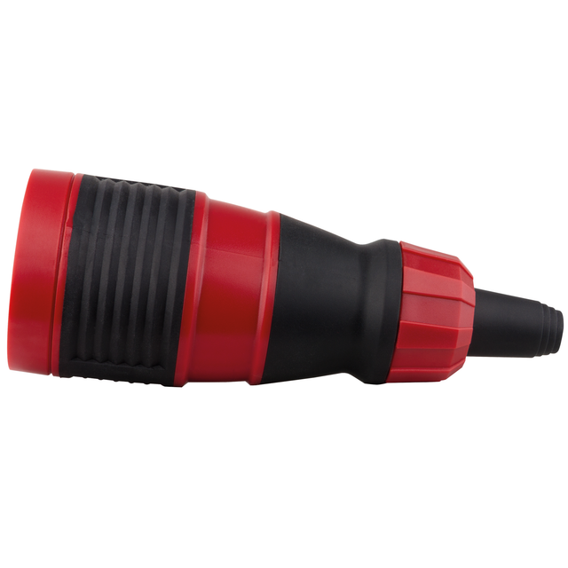 REV-Ritter Kupplung mit Stecker, Schwarz, Gummi