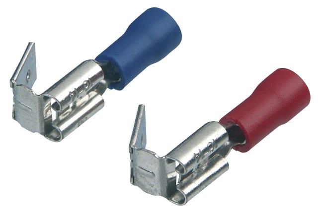 REV-Ritter Flachstecker-Set, metall/kunststoff, 24 Stück - bunt
