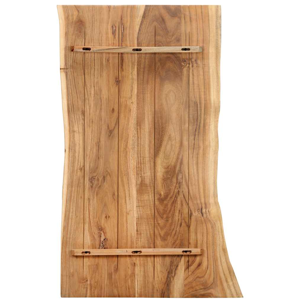 Maison Exclusive - Tischplatte Massivholz Akazie 100x(50-60)x2,5