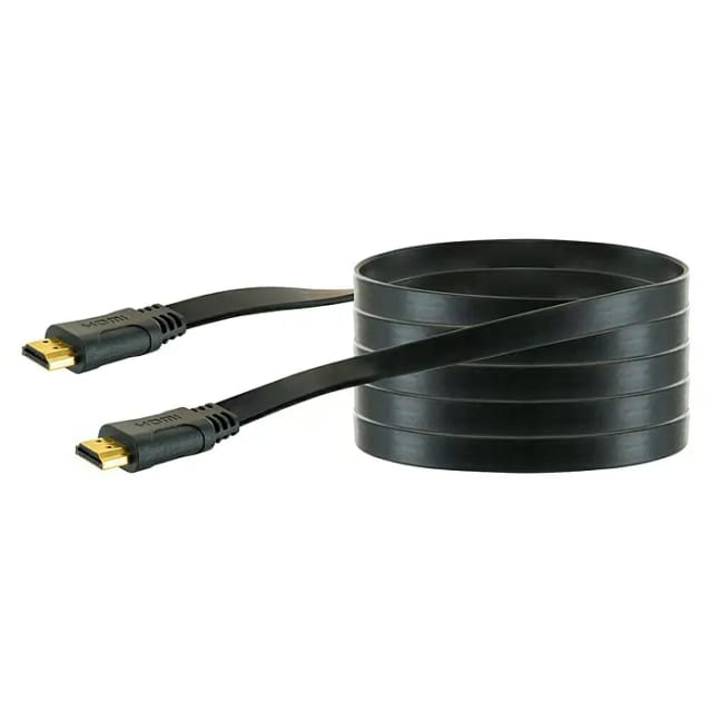 SCHWAIGER HDMI-Anschlusskabel, mit Ethernet, 3 m, Schwarz