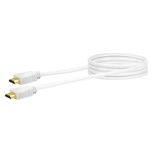 SCHWAIGER Verbindungskabel, HDMI 1,5 m weiss