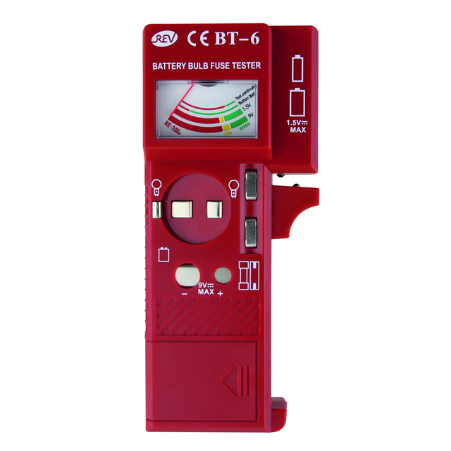REV-Ritter Batterieprüfer, Rot