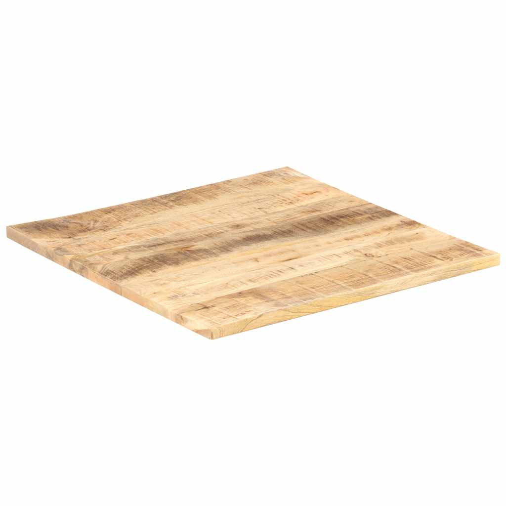 Maison Exclusive - Tischplatte Massivholz Mango 25-27 Mm 70x70 Cm