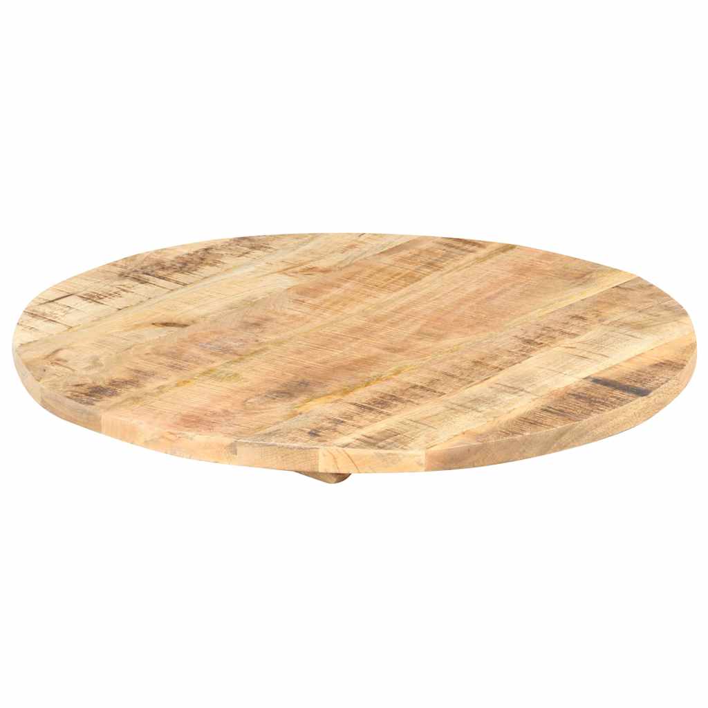 Maison Exclusive - Tischplatte Massivholz Mango Rund 25-27 Mm 40
