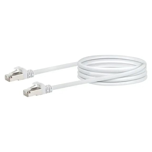 SCHWAIGER Netzwerkkabel, CAT6 5,0 m weiss