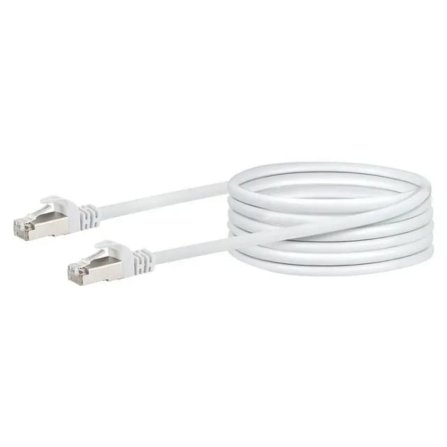 SCHWAIGER Netzwerkkabel, CAT6 15,0 m weiss