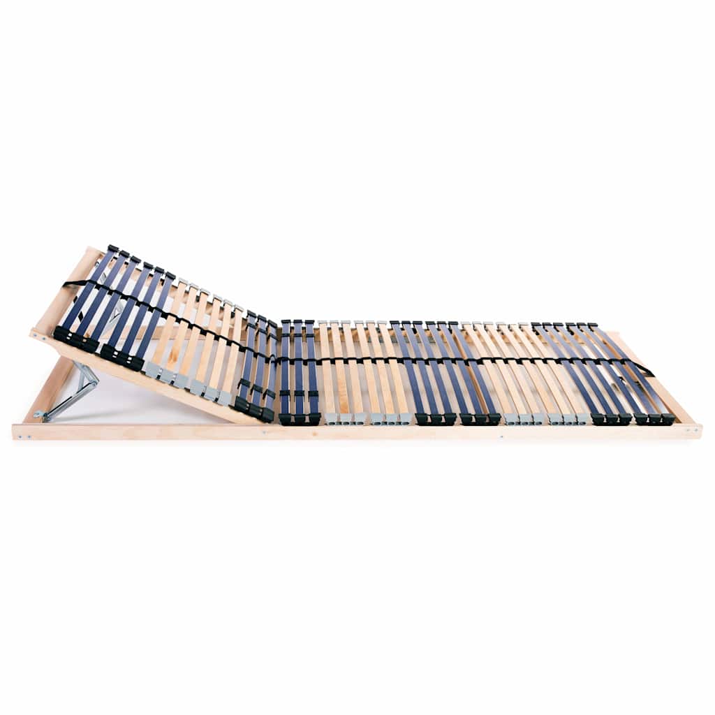 Maison Exclusive - Lattenroste 2 Stk. Mit 42 Latten 7 Zonen 80x20