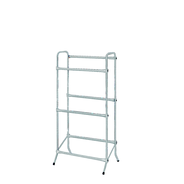 SCHULTE REGALWELT Flaschenkastenständer, HxBxT: 123 x 65 x 34 cm, Traglast: 40 kg/Boden - weiss
