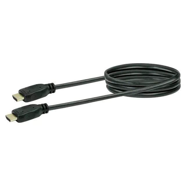 SCHWAIGER Anschlusskabel, HDMI-Anschlusskabel 0,7 m digital