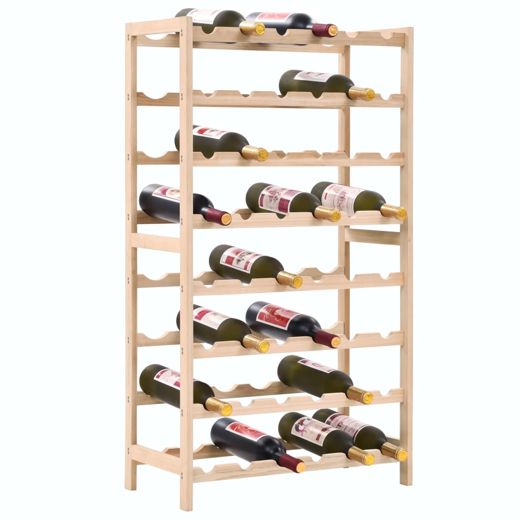 Maison Exclusive - Weinregal Zedernholz 57,5 X 28 X 102 Cm