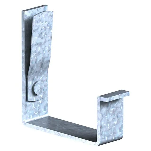 SAREI Dachrinnenträger, Nennweite: 75 mm, Stahl - silberfarben
