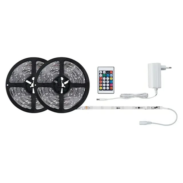 PAULMANN LED-Lichtband »SimpleLED«, inkl. Leuchtmittel, RGB (mehrfarbig) - weiss