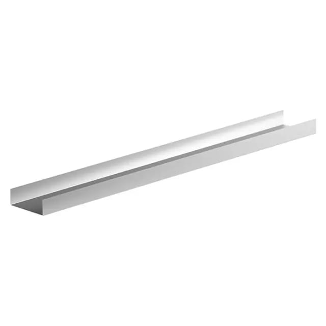 SAREI Profilblech »Haus- u. Gartenprofile«, Aluminium, BxHxL: 60 mm x 20 mm x 1000 mm - braun