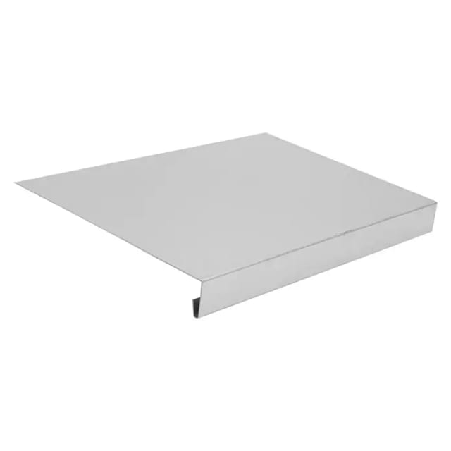 SAREI Tropfkante, BxL: 205 x 1000 mm, Aluminium, natur - braun