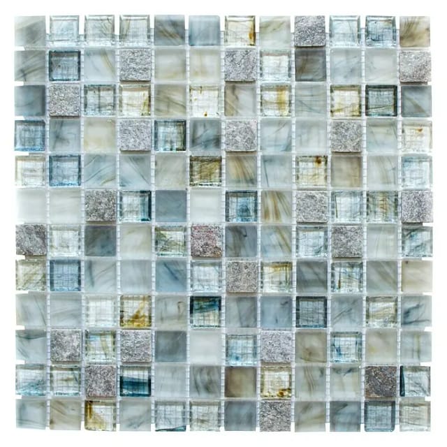 HuH Mosaik Mosaikfliese »Conical«, BxL: 30,2 x 30,2 cm, Wandbelag/Bodenbelag - grau