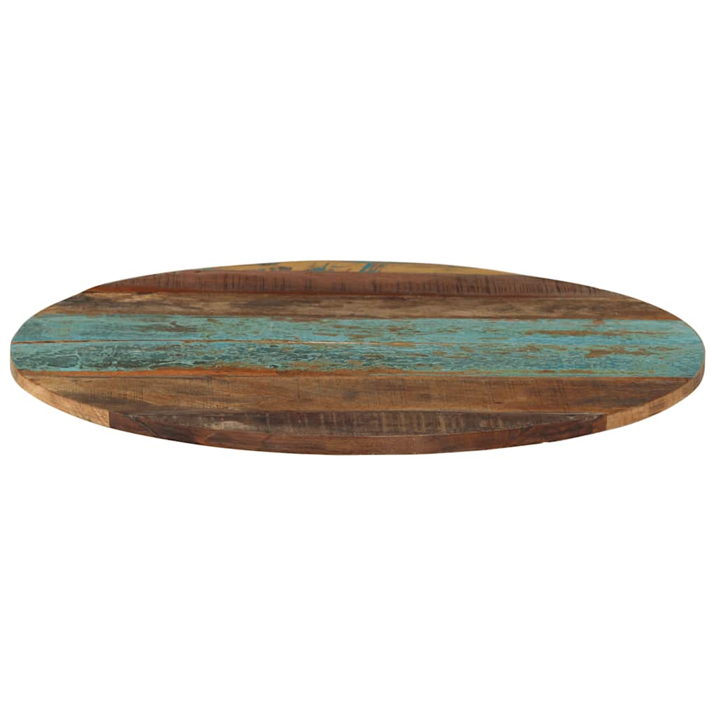 Maison Exclusive - Tischplatte Rund 60 Cm 15-16 Mm Altholz Massiv