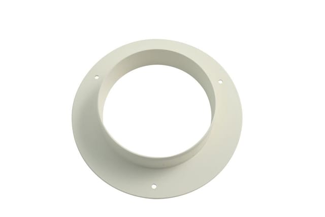 MARLEY Anschlussstutzen, rund, Polyvinylchlorid (PVC), weiß - weiss