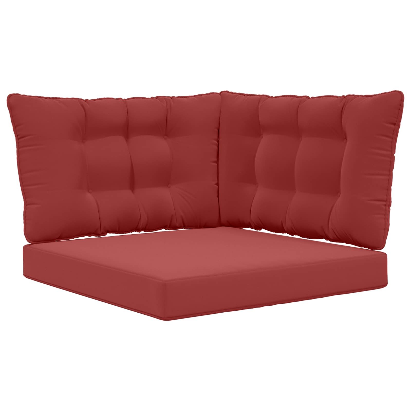 Maison Exclusive - Sofakissen Für Draußen Polyester Weinrot 68,5
