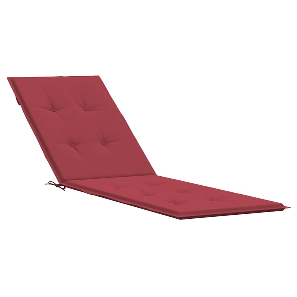 Maison Exclusive - Liegestuhl-auflage Weinrot (75+105)x50x4 Cm