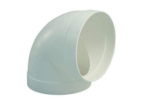 MARLEY Bogen »Lüftungtechnik«, Kunststoff, Ø 12,5 cm - weiss