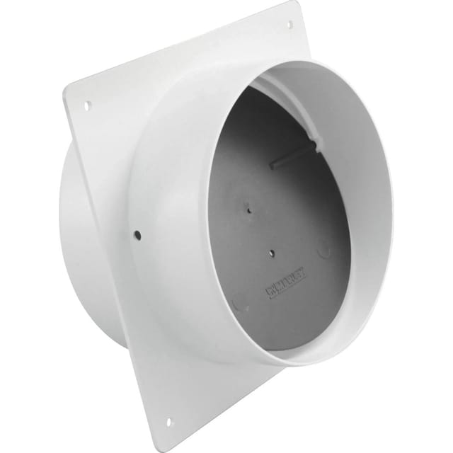 MARLEY Maueranschlussstutzen »Lüftungtechnik«, Kunststoff, Ø 15 cm - weiss