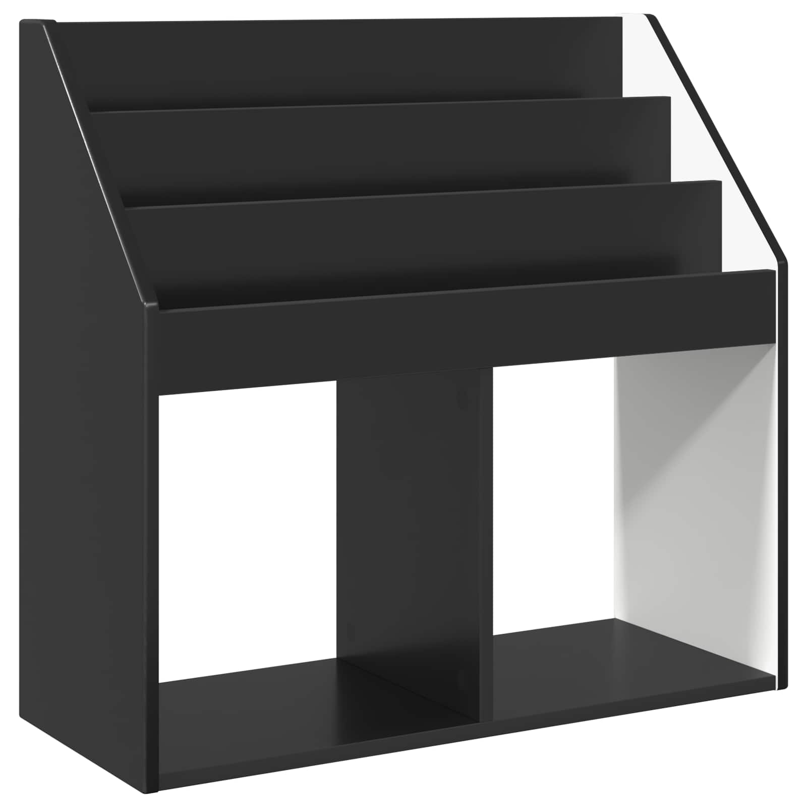 Maison Exclusive - Kinderregal Schwarz 72,5 X 29,5 X 69 Cm Holzwe