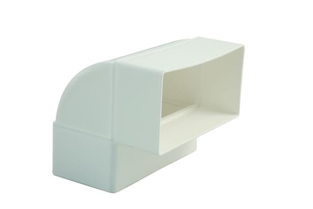 MARLEY Flachkanalwinkel »100«, BxHxL: 110 x 93 x 93 mm - weiss