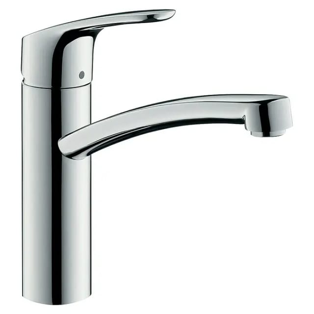 HANSGROHE Einhebelarmatur »Focus E2«, Messing, glänzend, DN 15 (½") - silberfarben