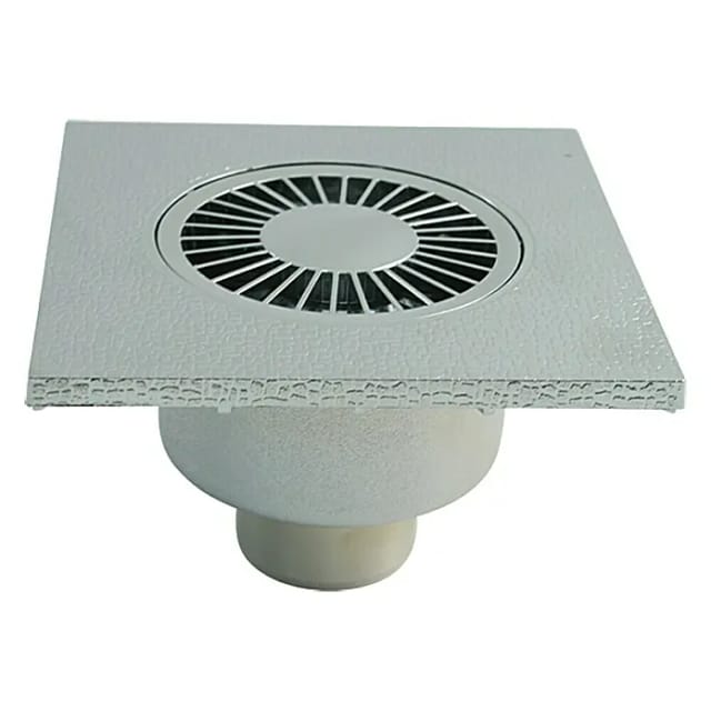 MARLEY Badablauf, Ø: 97 mm, Kunststoff - grau