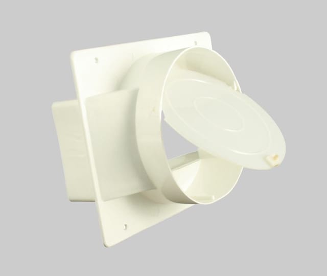 MARLEY Flachkanal-Adapter »Lüftungstechnik«, Polypropylen (PP), weiß - weiss