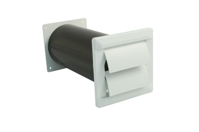 MARLEY Teleskopkanal »Lüftungtechnik«, Kunststoff, Ø 12,5 cm - weiss
