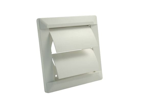 MARLEY Verschlusskappe, eckig, Hart-PVC (PVC-U), weiß - weiss