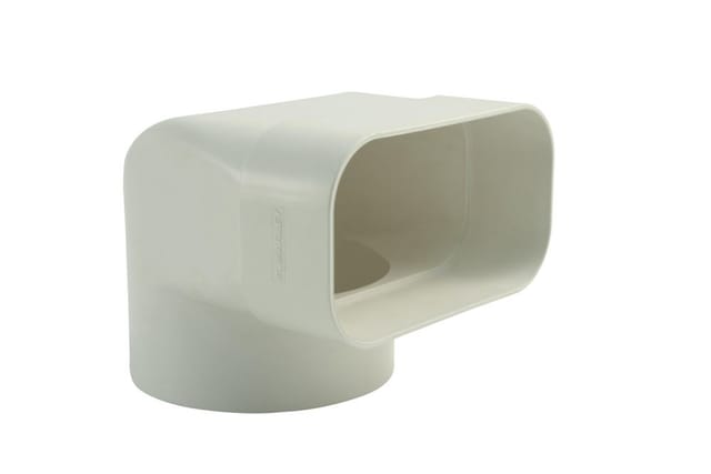 MARLEY Umlenkstück, Hart-PVC (PVC-U) - weiss