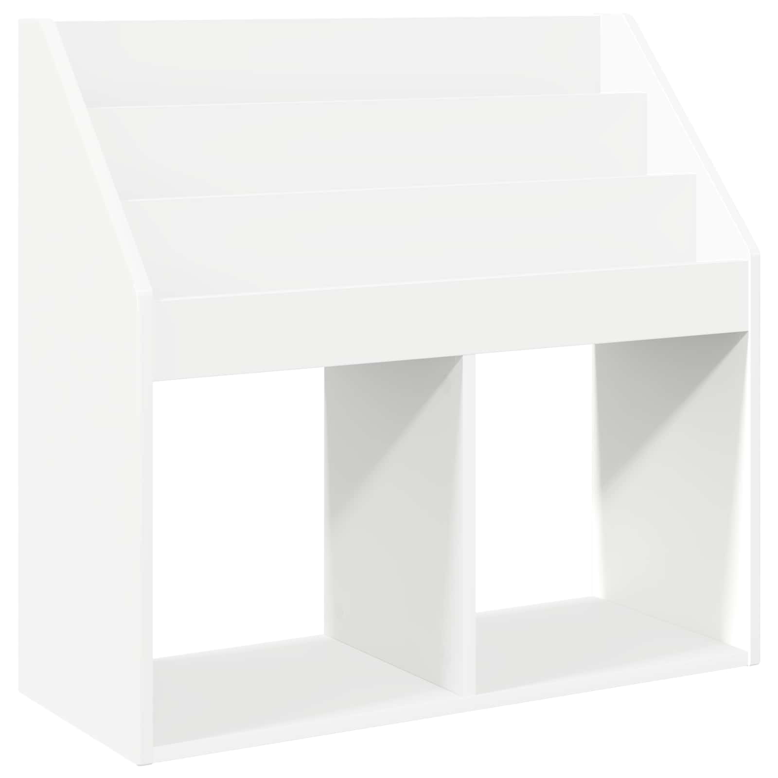 Maison Exclusive - Kinderregal Mit Speicher Weiß 72,5 X 29,5 X 69