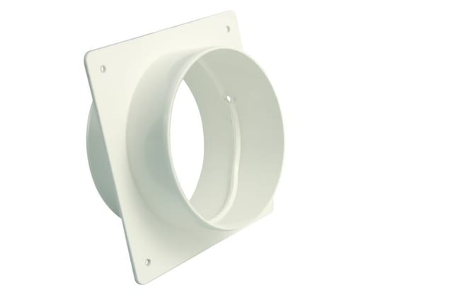 MARLEY Maueranschlussstutzen »Lüftungtechnik«, Kunststoff, Ø 10 cm - braun