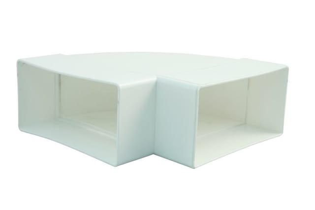 MARLEY Bogen, Hart-PVC (PVC-U) - weiss