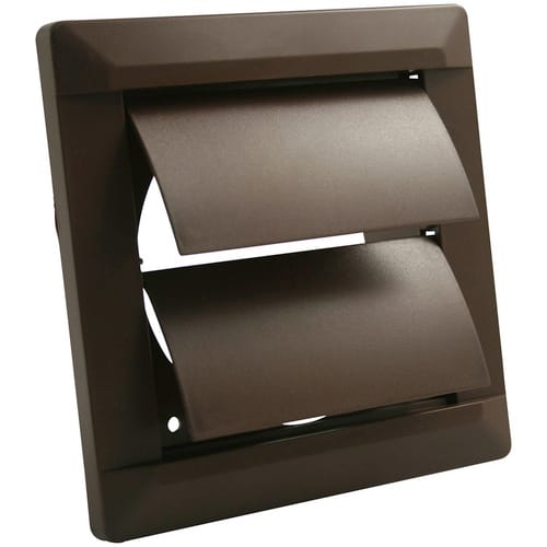 MARLEY Verschlusskappe, eckig, Hart-PVC (PVC-U), braun
