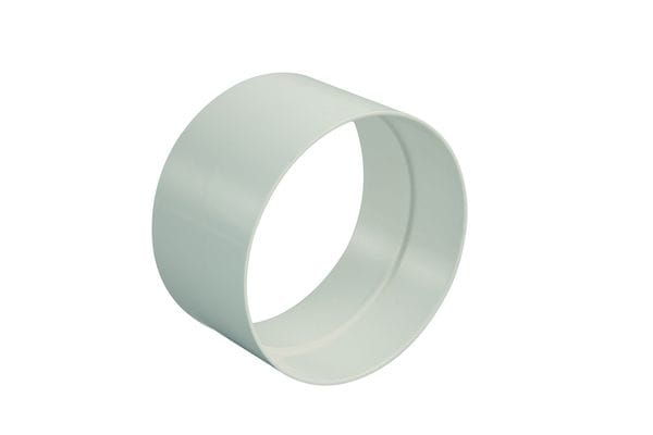 MARLEY Rohrverbinder »Lüftungtechnik«, Kunststoff, Ø 10 cm - weiss