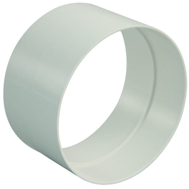MARLEY Rohrverbinder »Lüftungtechnik«, Kunststoff, Ø 12,5 cm - weiss