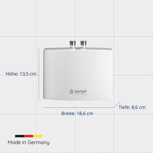 SaniSelf Kleindurchlauferhitzer »KDE«, 3,5kW, elektronisch, steckerfertig - weiss Bild 2
