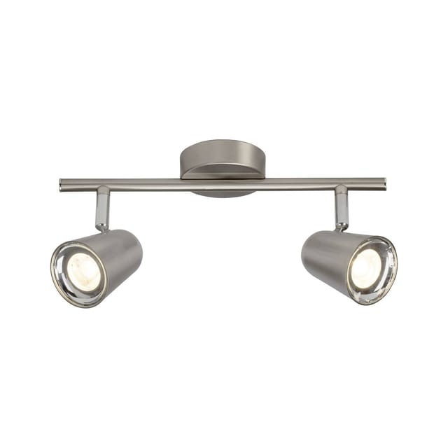 BRILLIANT Spotrohr »Nifty «, Metall, silberfarben, LED