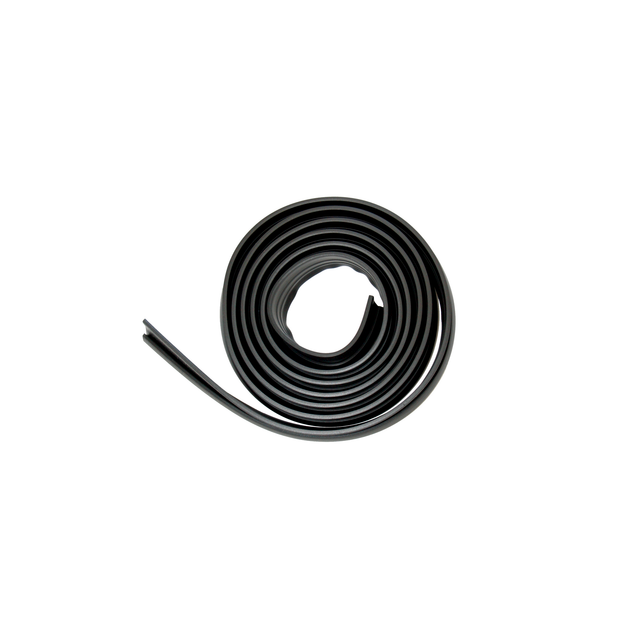 SAREI Dichtgummi, 2000 x 200 x 9 mm, Schwarz, EPDM / Kautschuk
