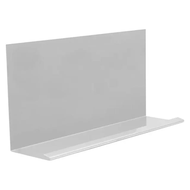 SAREI Winkelblech, BxL: 156 x 1000 mm, Aluminium, natur, mit Wasserfalz - braun