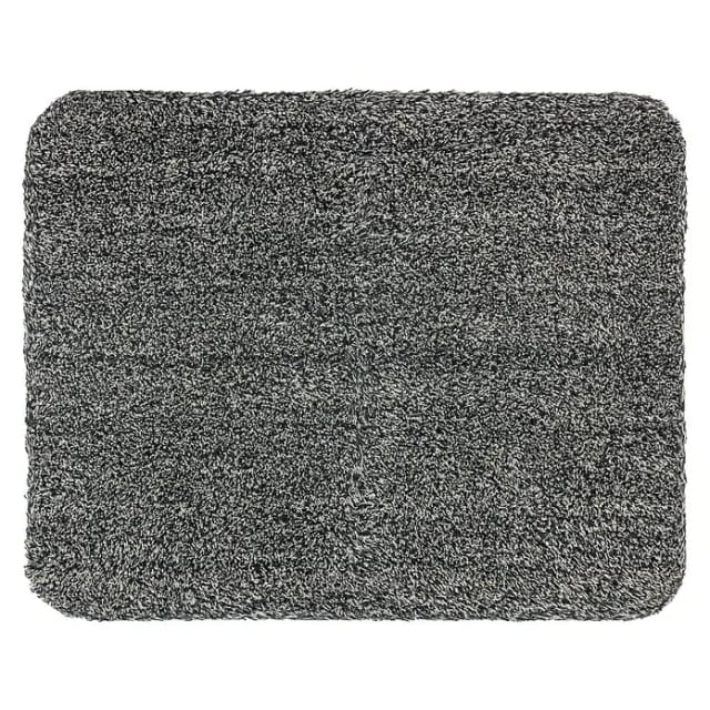 Astra Türmatte, Anthrazit, 60 x 75 cm, waschbar - grau