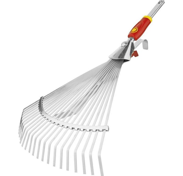 WOLF GARTEN Verstellbesen »multi-star®«, rot, Federstahl, Arbeitsbreite: 58 cm