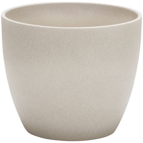 SCHEURICH Übertopf »STONE«, Breite: 25 cm, taupe, Keramik - braun