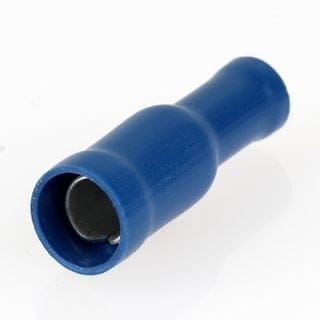Rundsteckhülsen-Set, Ø: 0,5 cm, Kunststoff - blau