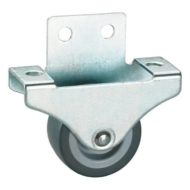 DÖRNER+HELMER Bockrolle, Thermoplastischer Kunststoff (TPE), schwarz