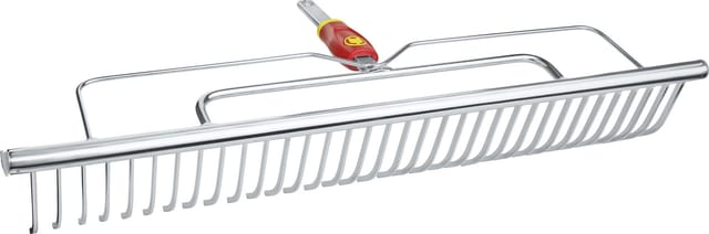 WOLF GARTEN Rasenrechen »multi-star®«, rot, Stahl, Arbeitsbreite: 60 cm