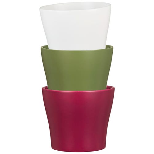 SCHEURICH Übertopf, Breite: 17 cm, grün, Keramik - gruen